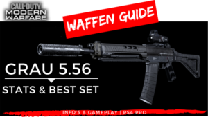 Call of Duty Modern Warfare - Grau 5.56 - JOMIWE GAMING