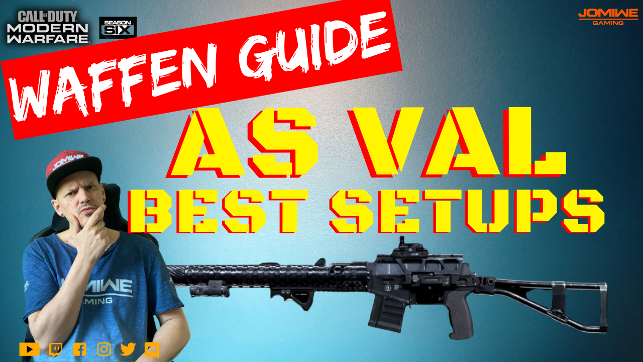 COD Modern Warfare - Waffen Guide - AS VAL - JOMIWE GAMING