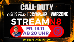 Stream Night Call of Duty Cod War Modern Warfare Warzone - STREAMN8 JOMIWE GAMING