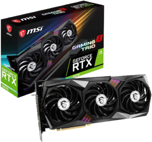 Nvidia MSI GeForce RTX 3070 GAMING X TRIO - JOMIWE GAMING