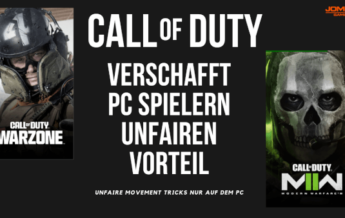 Call of Duty - Verschafft PC Spielern unfairen Vorteil - JOMIWE GAMING